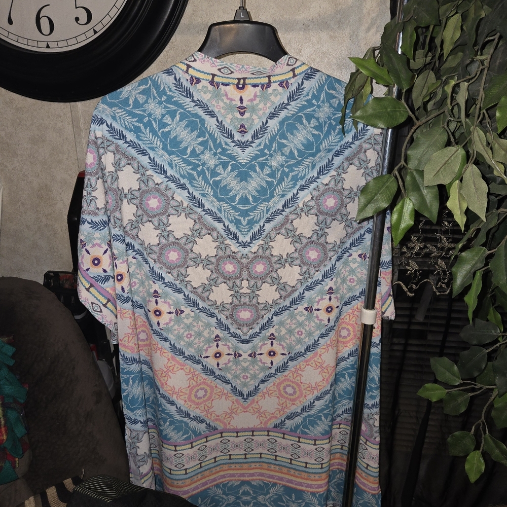 Umgee Multicolor Kimono Medium - image 3